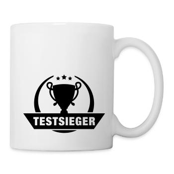 testsieger_f1 - Mug blanc - blanc - Droite