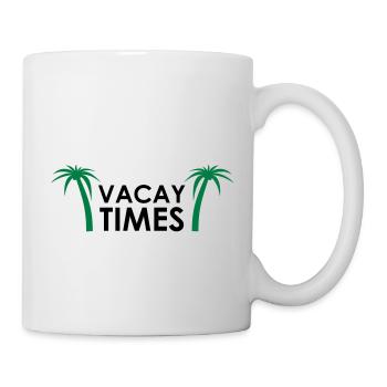 Vacay times vacation summer sun beach gift - Mug - white - Right