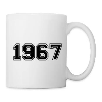 1967 - Tasse - Weiß - Rechts