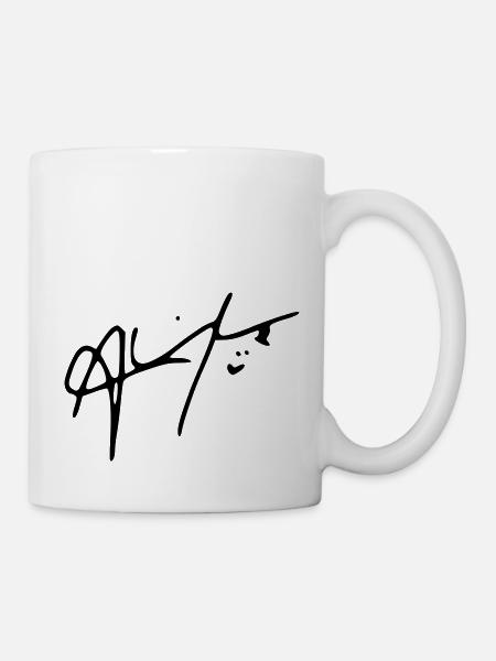 Aaliyah Autograph - Mug - white