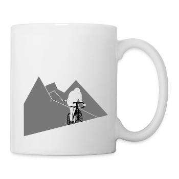 Kletterer - Tasse - Weiß - Rechts