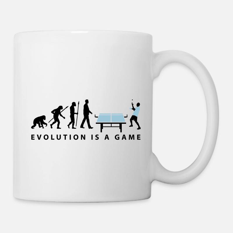 evolution_table_tennis_072012_c_2c - Mug blanc - blanc