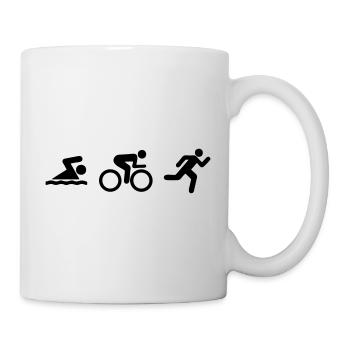 triathlon - Tasse - Weiß - Rechts