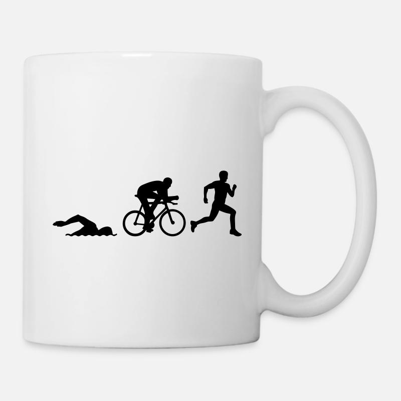 triathlon - Tasse - Weiß