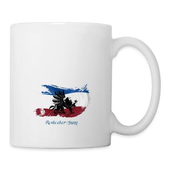 rostocker_jung_hellblau - Tasse - Weiß - Rechts