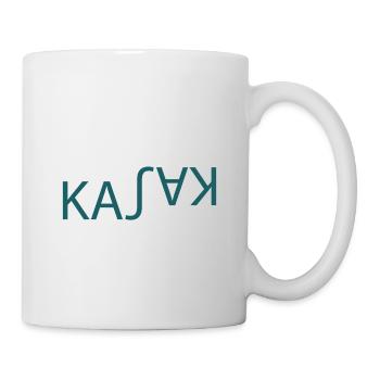 Mot de sports nautiques Kayak - réflexion - Mug blanc - blanc - Droite