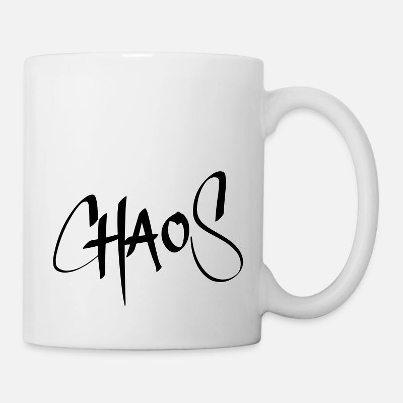chaos - Mug blanc - blanc