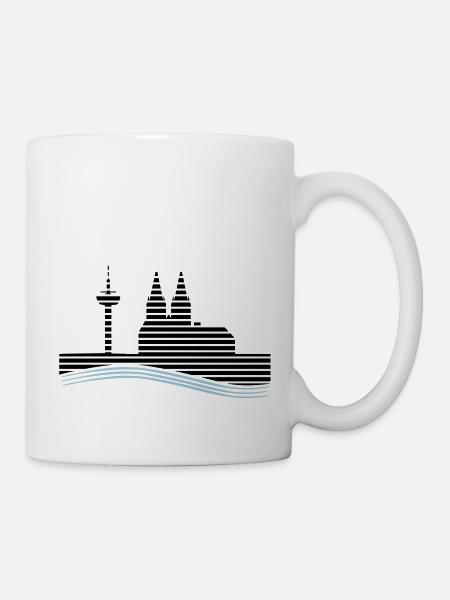 Köln - Tasse - Weiß