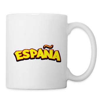 drapeau espagne españa - Mug blanc - blanc - Droite