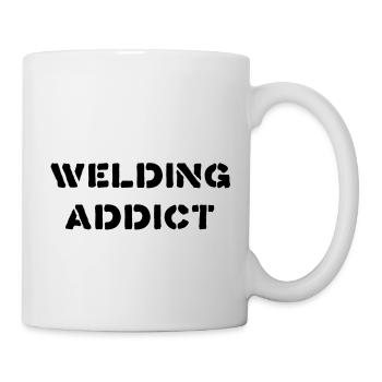 Welding Addict - Tasse - Weiß - Rechts