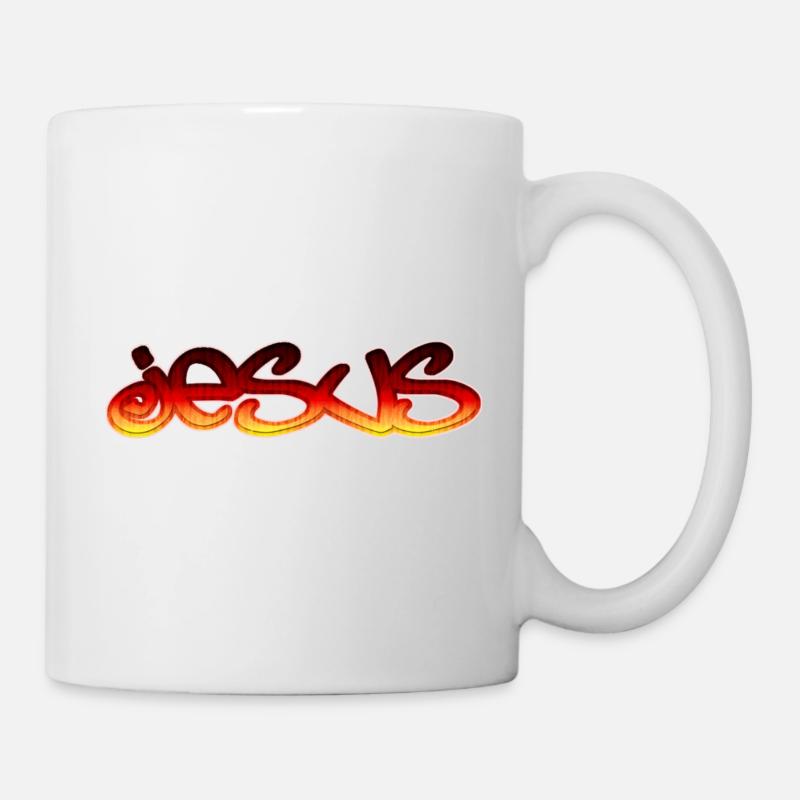 JESUS - Tasse - Weiß