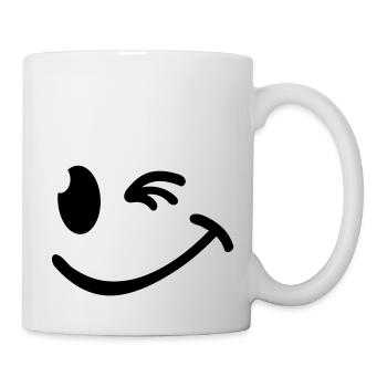 cool_face__f1 - Mug blanc - blanc - Droite