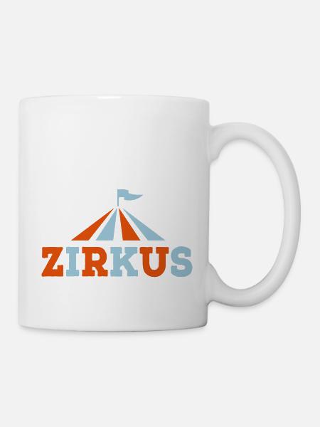 Zirkus - Tasse - Weiß
