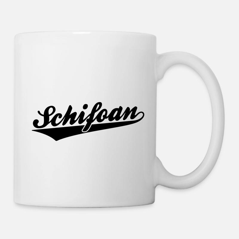 Schifoan - Tasse - Weiß