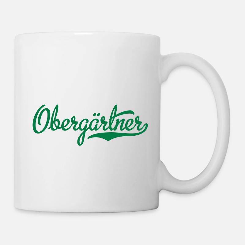 gärtner - Tasse - Weiß