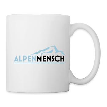 Alpenmensch - Tasse - Weiß - Rechts
