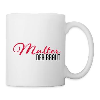 mother of the bride - Mug - white - Right