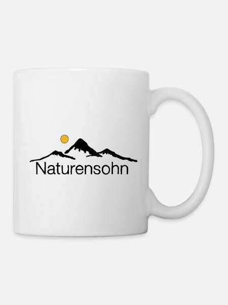 Naturensohn 2 - Tasse - Weiß