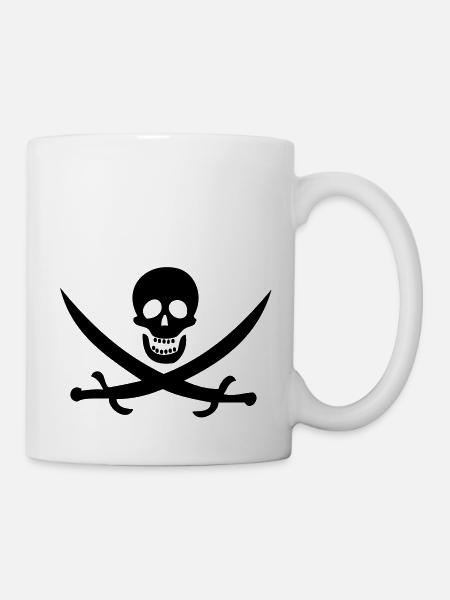 Pirate - Mug blanc - blanc
