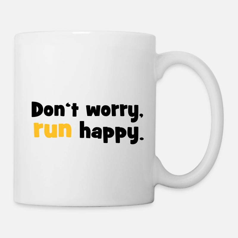 run - Mug - white