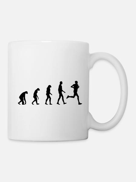 Running - Sport - Mug blanc - blanc