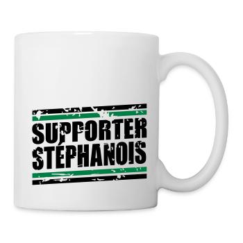 Supporter Stéphanois vintage - Mug blanc - blanc - Droite