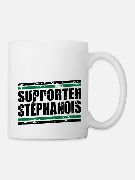 Supporter Stéphanois vintage - Mug blanc - blanc