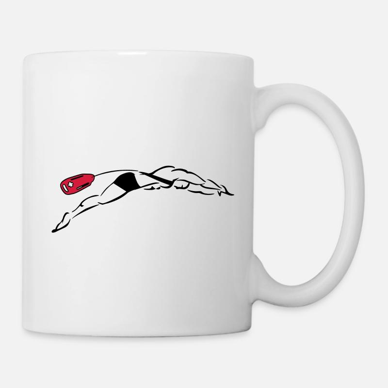 Lifeguard - Mug blanc - blanc