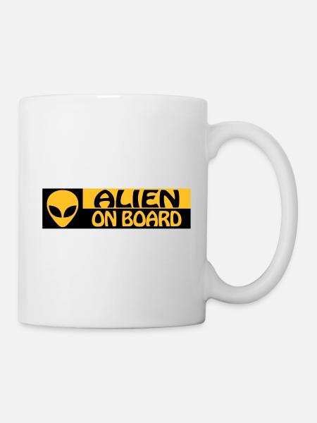 CONSEIL SUR ALIEN - Mug blanc - blanc