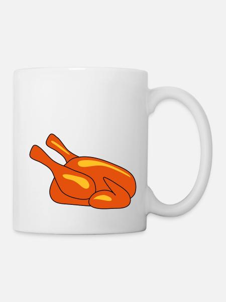 Poulet - Mug blanc - blanc