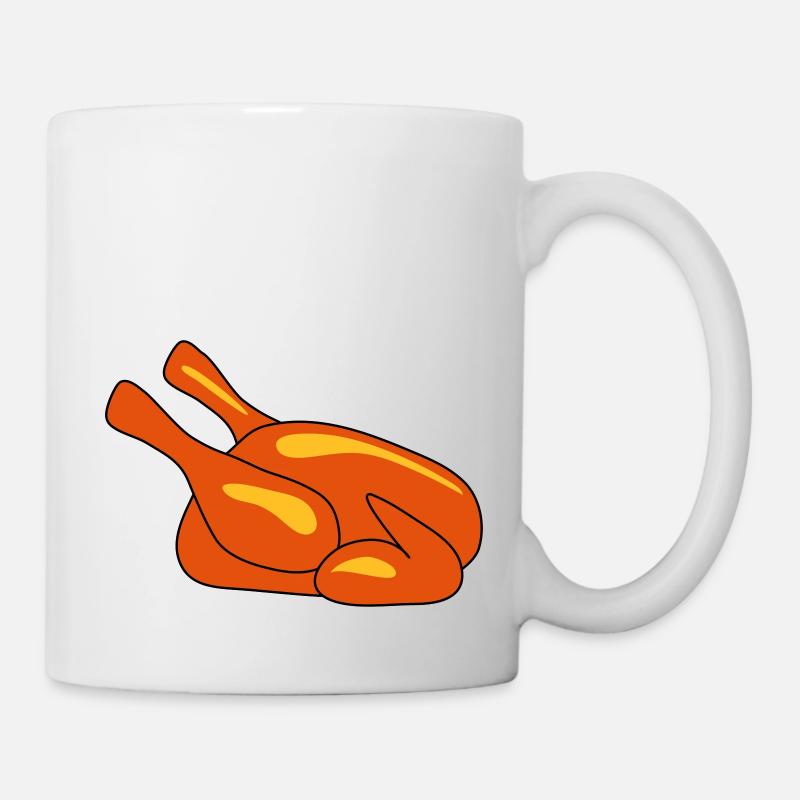 Poulet - Mug blanc - blanc
