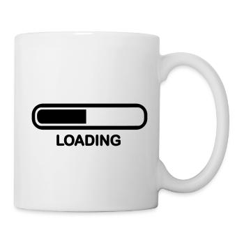 Loading - Tasse - Weiß - Rechts