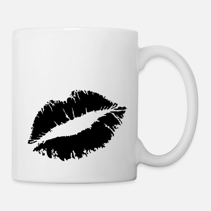 KISS - Tasse - Weiß
