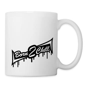 Born 2 Chill - Tasse - Weiß - Rechts