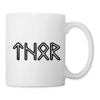 Wikinger Thor - Tasse - Weiß - Rechts