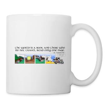 voyage ANGLAIS - Mug blanc - blanc - Droite