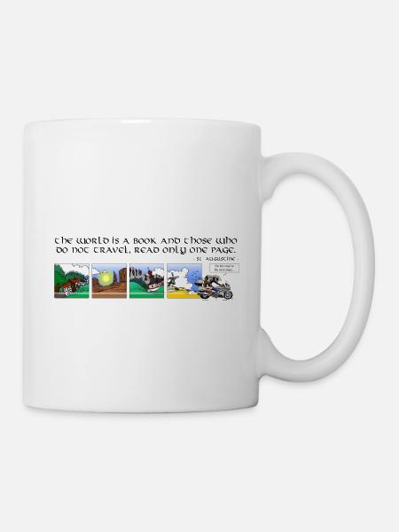 voyage ANGLAIS - Mug blanc - blanc