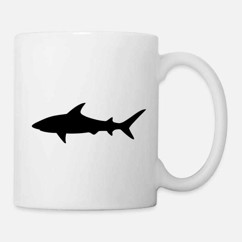 Hai - Tasse - Weiß