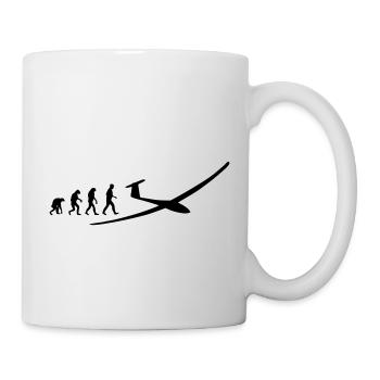 glider evolution - Mug - white - Right
