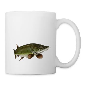 Brochet 3 - Mug blanc - blanc - Droite