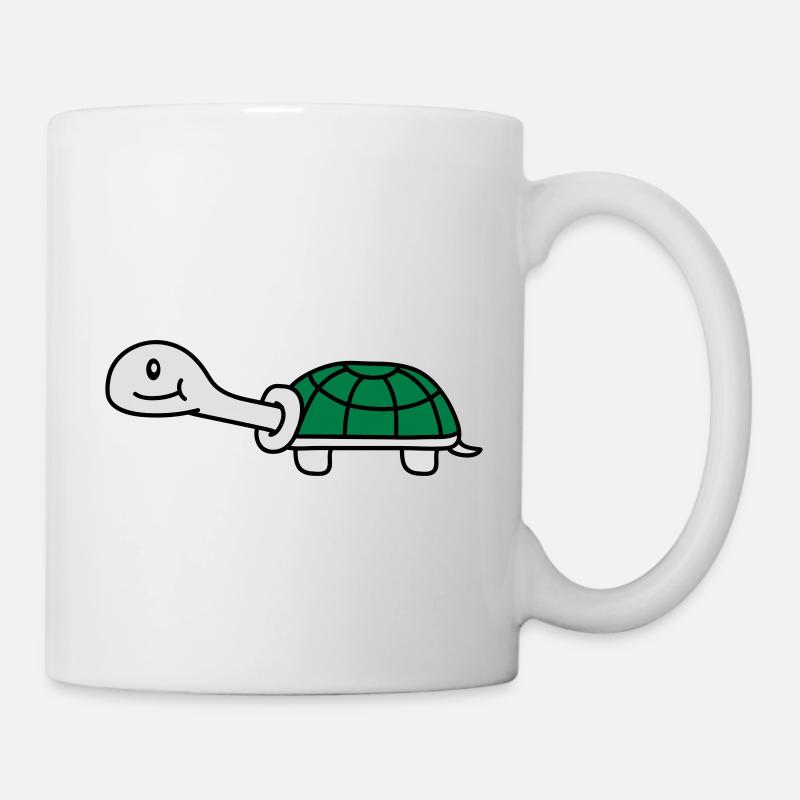 Cute Turtle - Tasse - Weiß