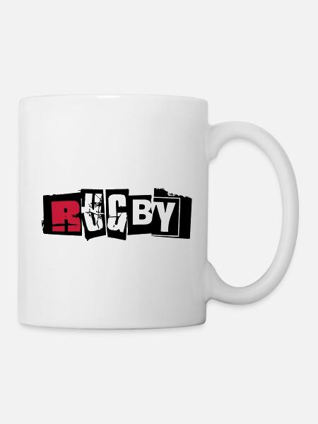 rugby 2 - Mug - white