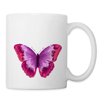 Papillon - papillon - Mug blanc - blanc - Droite