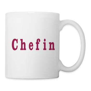 Chefin - Tasse - Weiß - Rechts