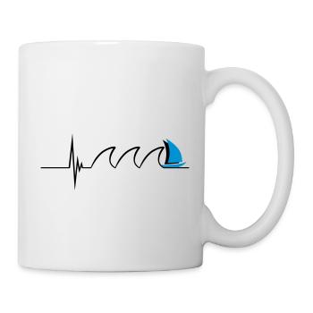 Sailing Pulse - Tasse - Weiß - Rechts