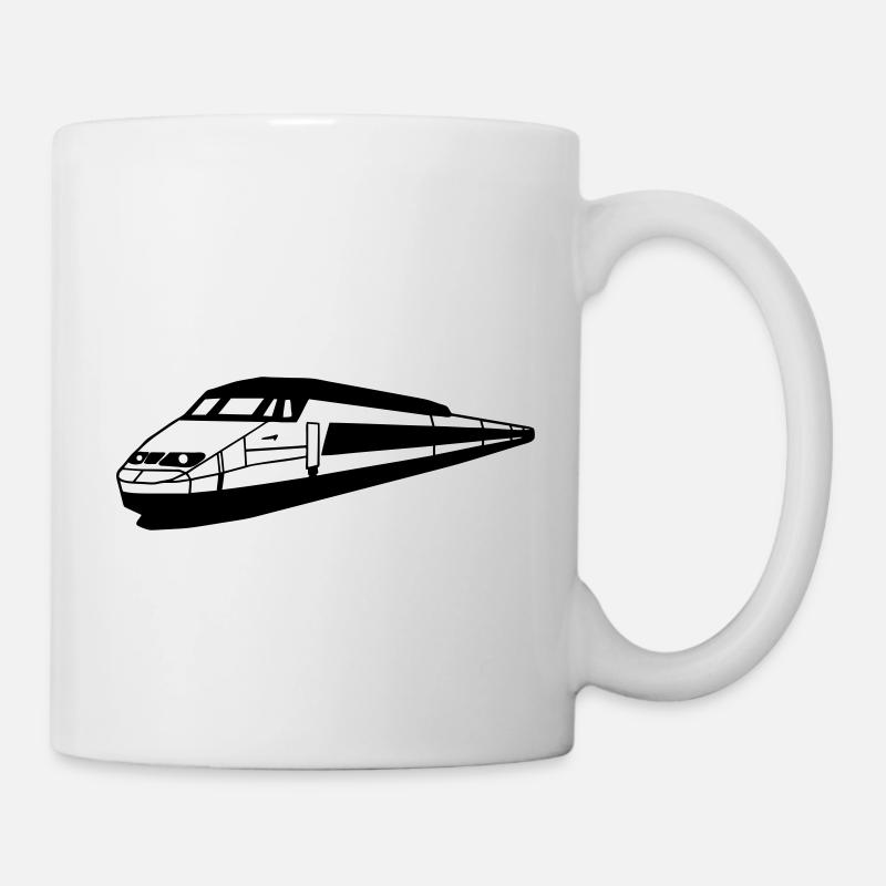 zug - Tasse - Weiß