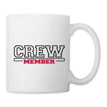 membre de l'équipage - Mug blanc - blanc - Droite