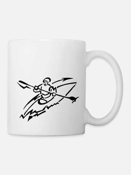 Kanu-AG-Logo - Tasse - Weiß