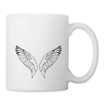 ailes,wings,angel,ange - Mug blanc - blanc - Droite