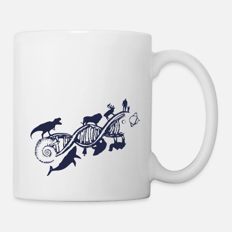 Evolution - Tasse - Weiß